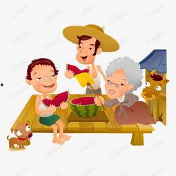 吃瓜婴儿特效图片